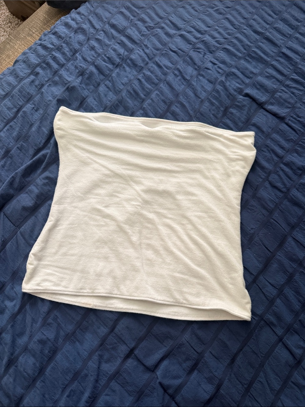 Amazon White Strapless Tube Camisole